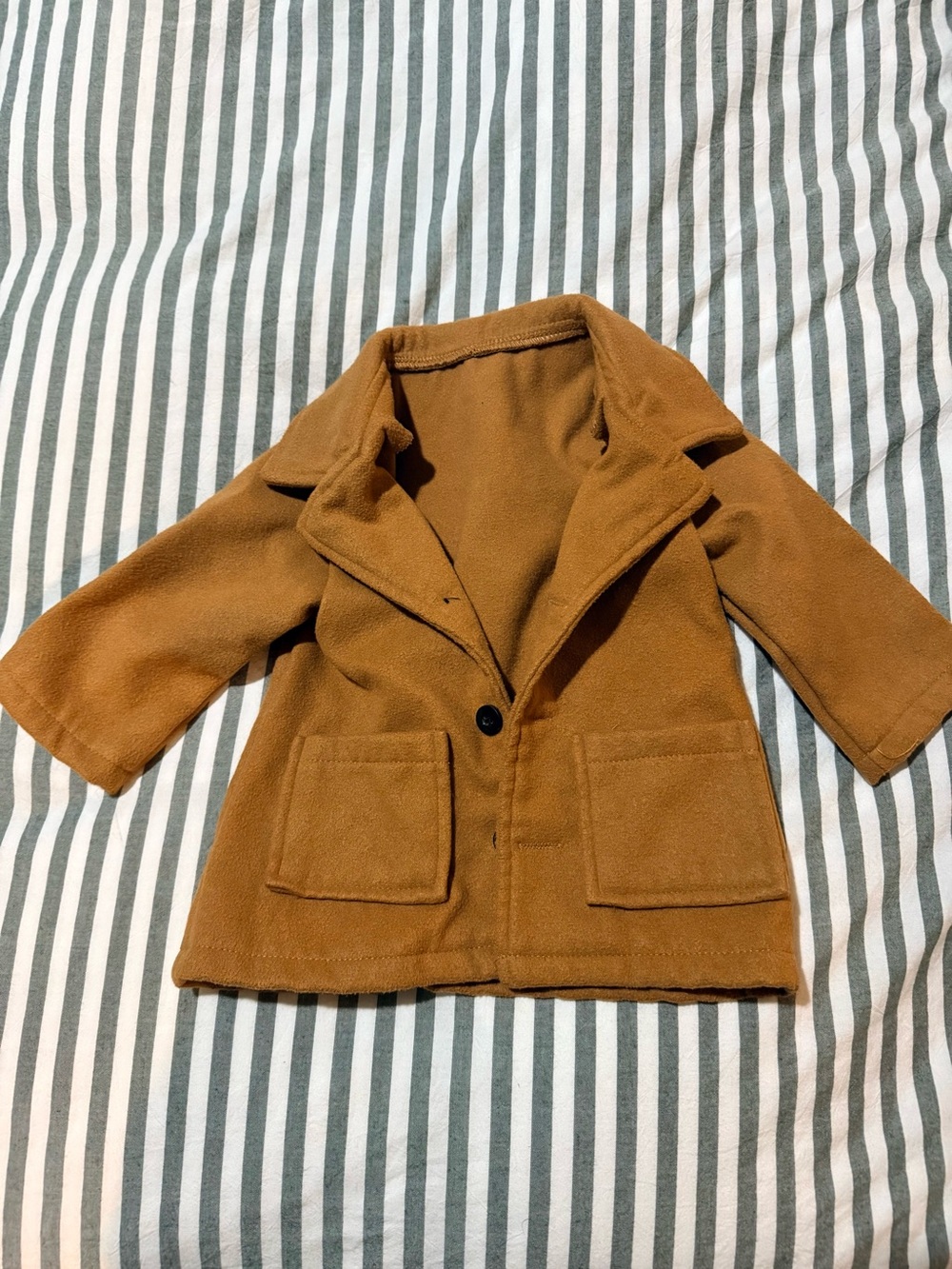 Classic Toddler Coat in Camel - Picture 2 of 2